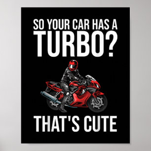 Funny Motorcycle Sportbike Gift Men Women Motorbik Poster