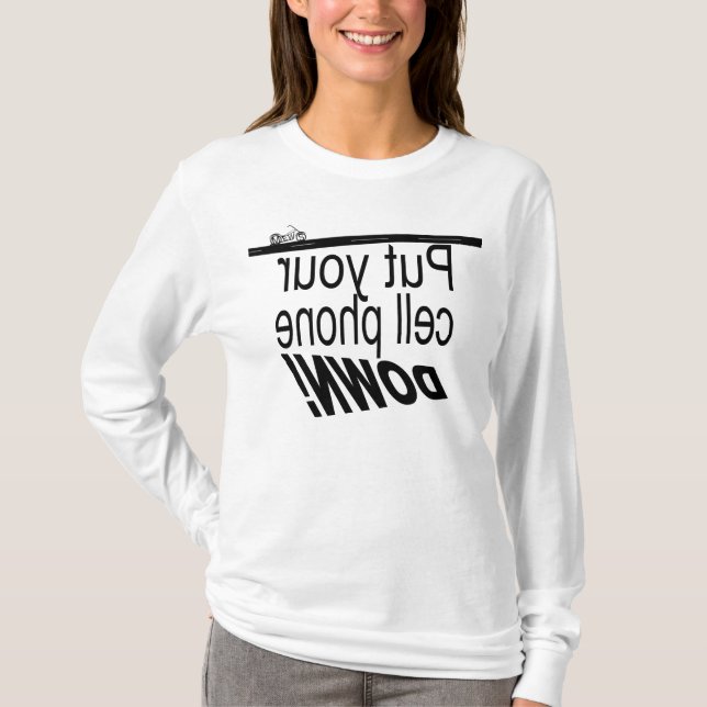 Funny Motorcycle Tee - Seriously (Front)