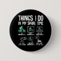 Funny Mountain Bike Lover Spare Time Trail Riding