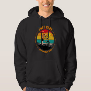 Funny Mountain Biking Design For Men Women Trail R Hoodie