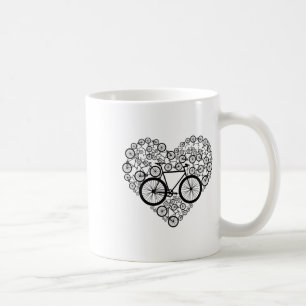 Funny Mountain Biking Gift For Biker Men Women Bik Coffee Mug