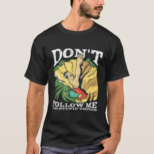 Funny Mountain Climber Rock Climbing Outdoor Hiker T-Shirt