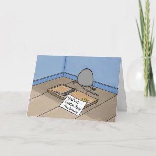 Funny Mouse Birthday Card