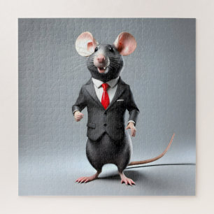 funny mouse cartoon jigsaw puzzle