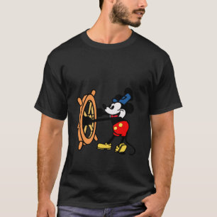 Funny MOUSE CARTOON Steamboat Willie Original T-Shirt