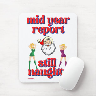 funny mouse pad  "STILL NAUGHTY"