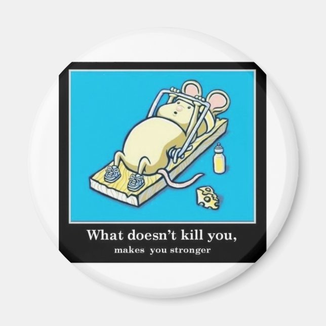 Funny Mouse Product Magnet (Front)