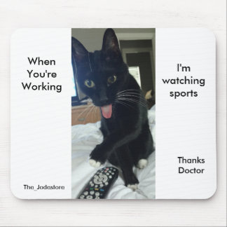 Funny mousepad Thank you gift for doctor or vet