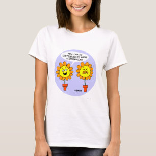 Funny Moustache & Flower GardenerT Shirt