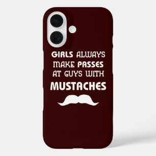 Funny Moustache iPhone Case
