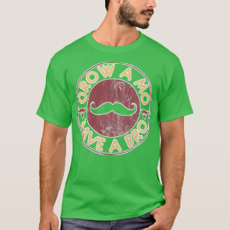Funny Moustache Moustache Grow A Mo 2 T-Shirt