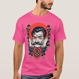 Funny Moustache Outfit Funny Barber Moustache T-Shirt