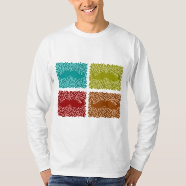 Funny Moustache T-Shirt (Front)