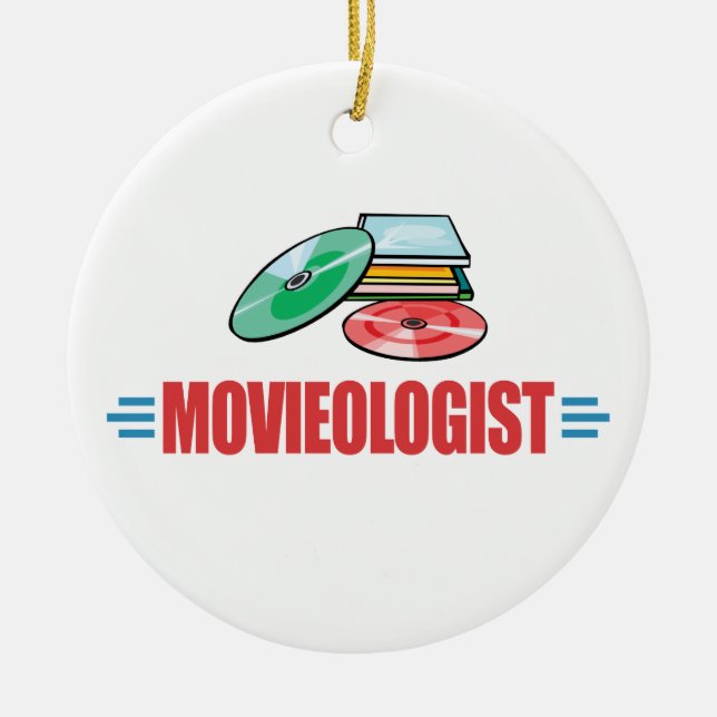 Funny Movie Ceramic Tree Decoration (Front)