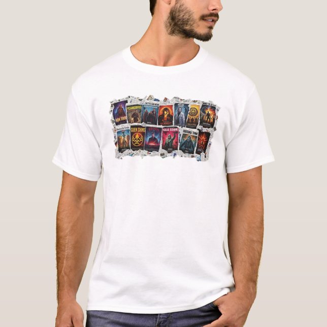 Funny Movie Poster Parody T-Shirt   (Front)