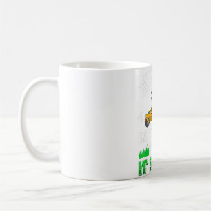 Funny Mowing Lawn Beer Dad Landscaping Mowed in Coffee Mug