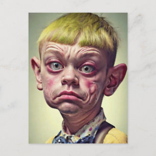 Funny "Mr. Handsome"  Postcard