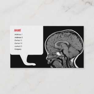 Funny MRI business card template