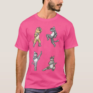 Funny Muay Thai Cat T-Shirt