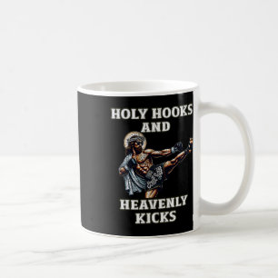 Funny Muay Thai Lord Jesus Thai Boxing Kickboxing Coffee Mug