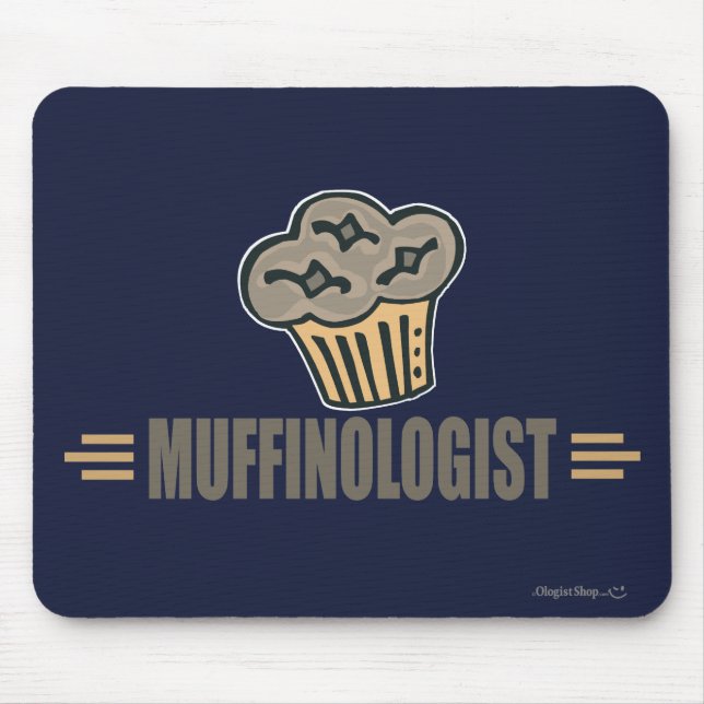 Funny Muffin Mouse Mat (Front)