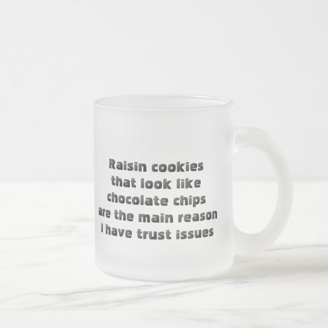 Funny mug about deceitful cookies (Right)