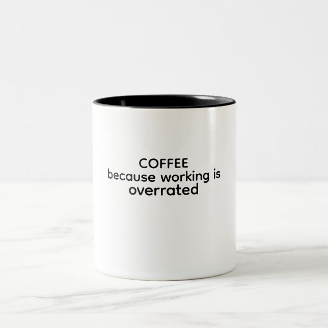 Funny mug for more enjoyable breaks (Center)