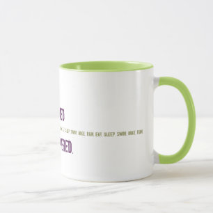 Funny Mug for Triathlete - Shaved and Tapered