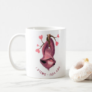 Funny Mug Gift with Playful Sloth - Smile