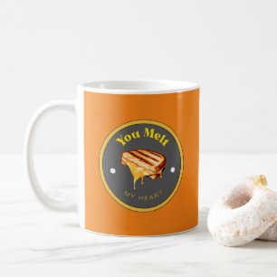 FUNNY! Mug - You Melt My Heart - Grilled Cheese