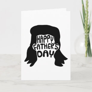 Funny Mullet Happy Father's Day Card