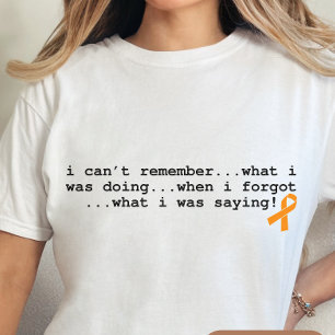 Funny Multiple Sclerosis Shirt, Sarcastic MS Tri-Blend Shirt