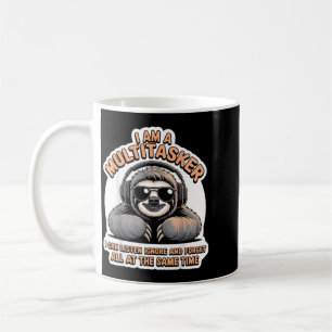Funny Multitasker Quote Sarcastic Humour Graphic Coffee Mug