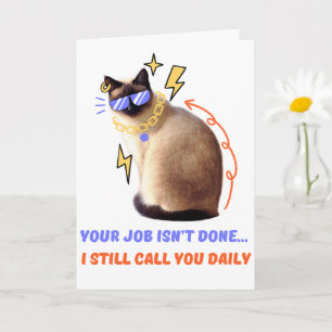 Funny Mum Card I Still Call You Daily Humour