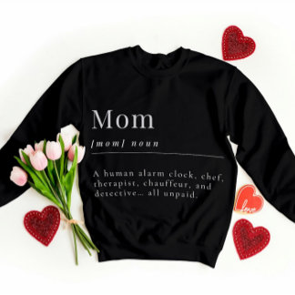 Funny Mum Definition Shirt – Unpaid Superhero