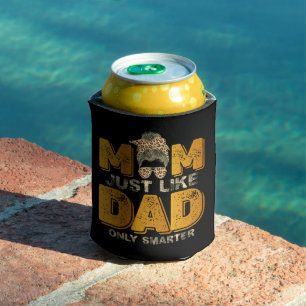 Funny Mum Just Like Dad Only Smarter Vintage Can Cooler