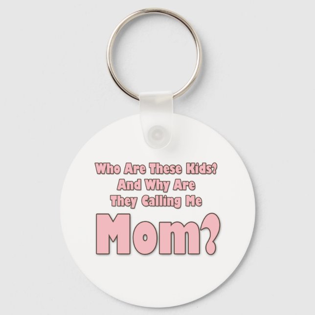 Funny Mum Key Ring (Front)