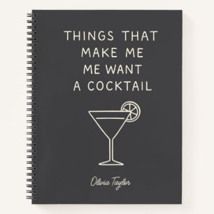 Funny Mum Life Drinking Adulting Humour Name Notebook