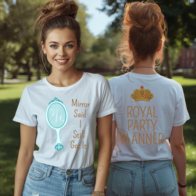 Funny Mum Mirror Birthday Tee (Creator Uploaded)