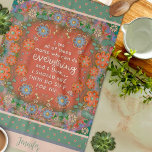 Funny Mum Quote Floral Dragonfly Orange Name Tea Towel<br><div class="desc">Funny Moms Quote Stylish Floral Kitchen towel personalised with Name. These unique custom quote kitchen towels are a perfect gift to celebrate a birthday, retirement, anniversary, housewarming party, wedding gift, etc…A fun way to celebrate any occasion. Pair it with a bottle of wine and it makes a great gift for...</div>