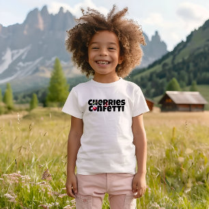 Funny mum red cherry vibe slogan birthday T-Shirt