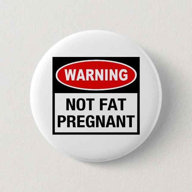 Funny Mum To Be 6 Cm Round Badge (Front)