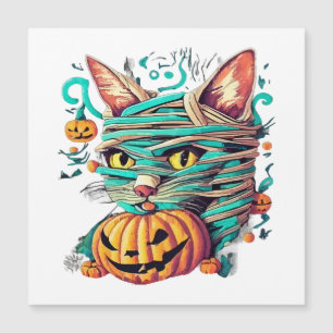 Funny Mummy Cat Halloween