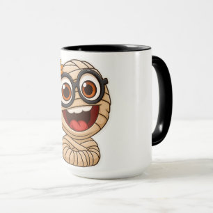 Funny Mummy Sticker Mug