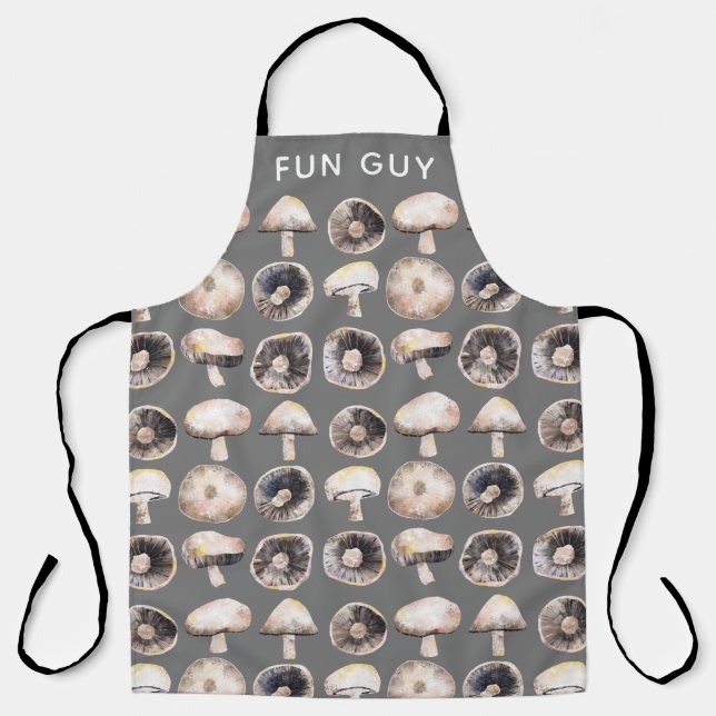 Funny Mushroom Apron (Front)