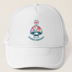 Funny Mushroom with Fungi Pun Trucker Hat
