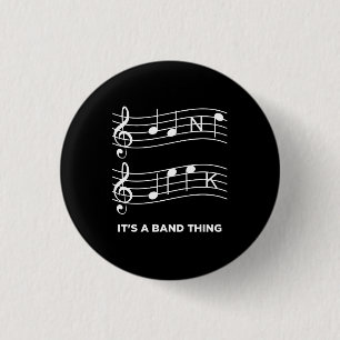 Funny Music 3 Cm Round Badge