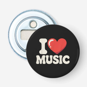 Funny Music Art for Men Women Music Teacher Themed Bottle Opener