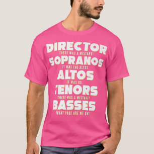 Funny Music Choir - Musician Appreciation  T-Shirt