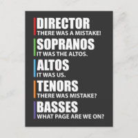 Funny Music Choir Singing Choir Joke